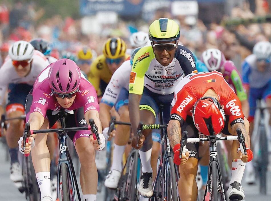 Arnaud Démare siente que el ‘photo finish’ fue justo con él