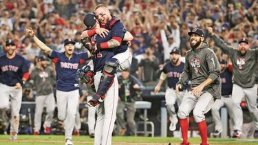 Medias Rojas ganan su novena Serie Mundial