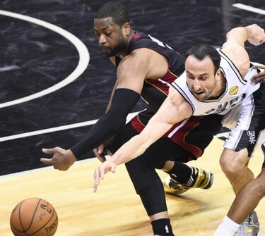 La NBA multa a Wade por exagerar una falta en partido de la final