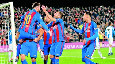 Barça ganó el derbi a Espanyol