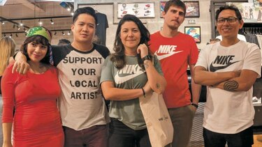 Nike Store Multiplaza inauguró un área de personalización de sus productos