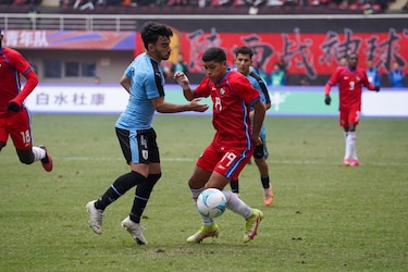 Victoria de Panamá sobre Uruguay  1-0 en su gira por China