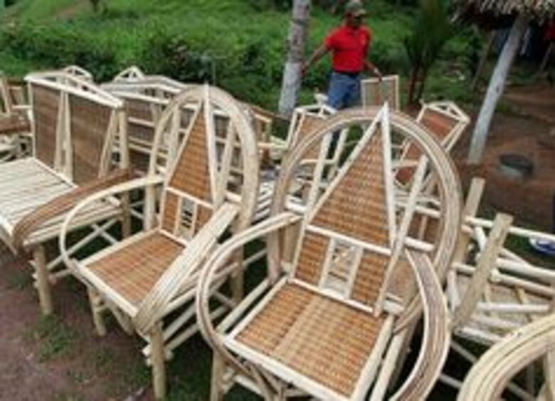 Arte, muebles y mimbre en San Pedro, Penonomé