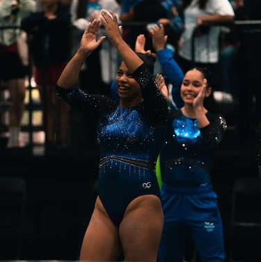 Panameña Karla Navas celebra su cumpleaños con clasificación a la final de la Copa del Mundo de Gimnasia en París