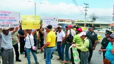 604 trabajadores de mina Petaquilla Gold mantendrán protestas