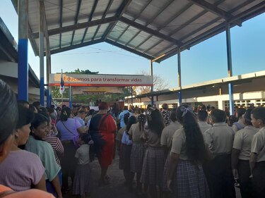 Con optimismo comenzaron las clases en los centros educativos de San Miguelito