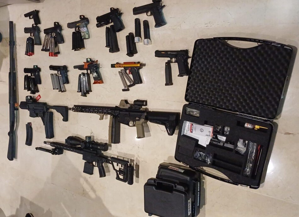 Arrestan a dos personas en San Francisco por mantener en su poder armas cortas y de grueso calibre