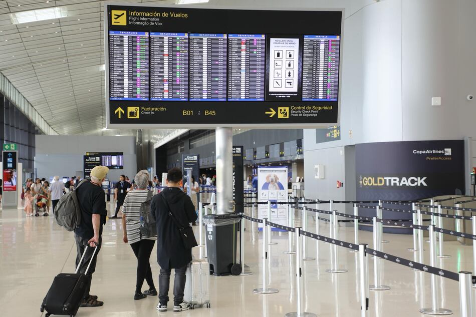 Tocumen movilizó más de 1.7 millones de pasajeros en enero