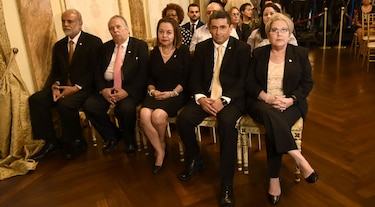 Toman posesión nueva magistrada y cuatro magistrados suplentes de la Corte Suprema