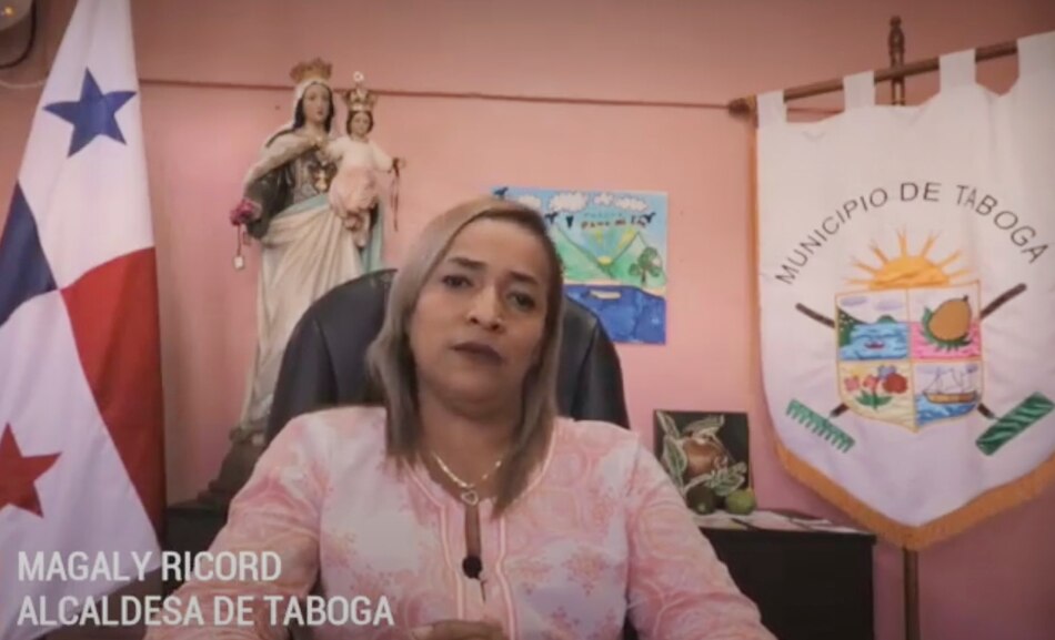 Alcaldesa de Taboga mantendrá la medida de prohibir el ingreso de comidas preparadas en pailas