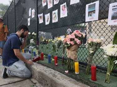 Crece la cólera alrededor de los escombros del edificio que se derrumbó en Miami