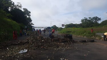 Reabren la Interamericana en Chiriquí; un grupo de la comarca Ngäbe-Buglé dice que mantendrá la vía abierta