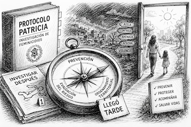 Protocolo Patricia: la brújula que llegó tarde
