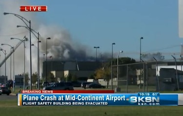 Dos muertos deja accidente de avioneta en el aeropuerto de Wichita