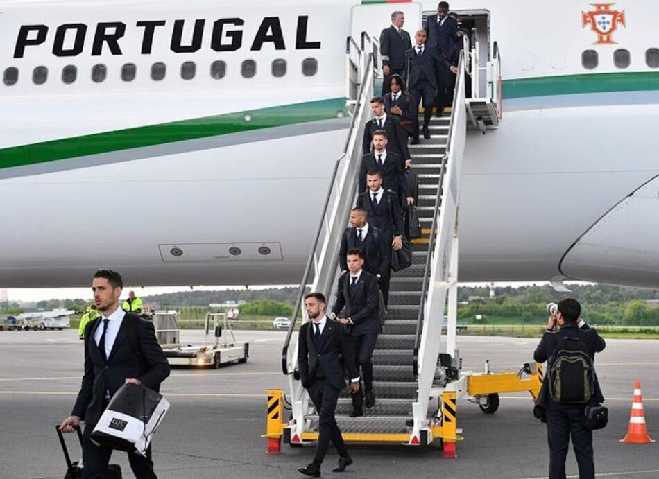 Portugal y Cristiano Ronaldo llegan a Rusia para el Mundial