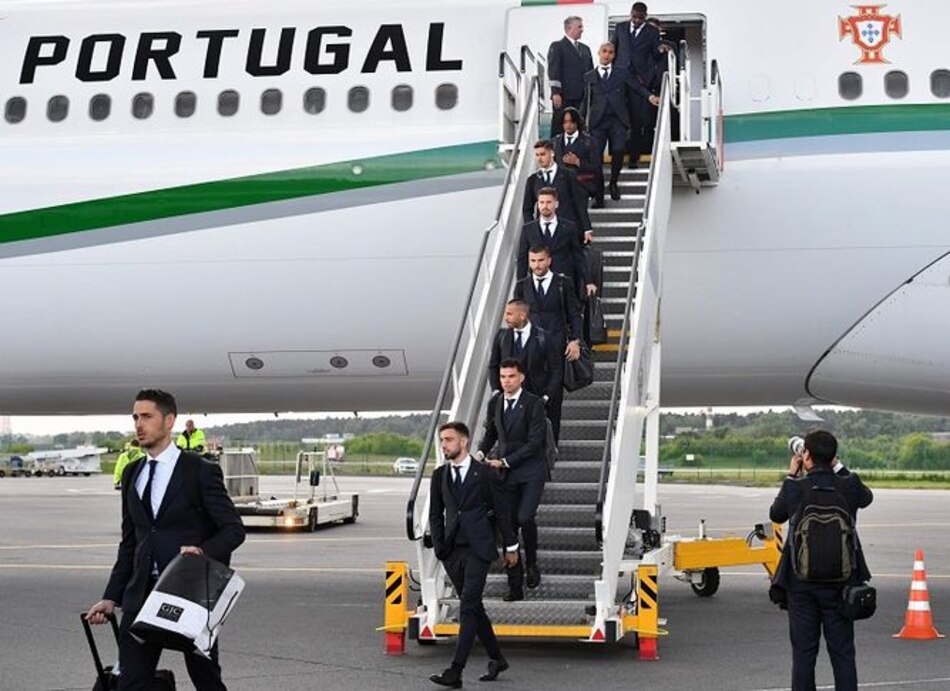 Portugal y Cristiano Ronaldo llegan a Rusia para el Mundial