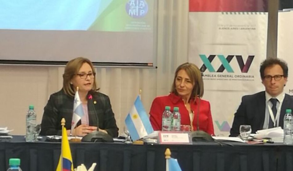 Kenia Porcell presidirá la Asociación Iberoamericana de Ministerios Públicos