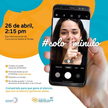 Campaña #Solo1minuto de silencio se realizará este miércoles 26 de abril