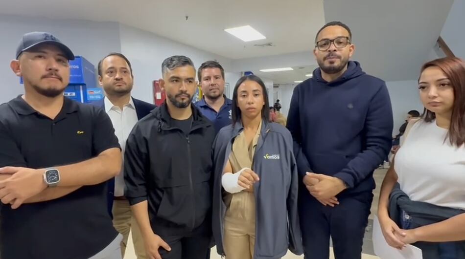 Representante Arielis Barría sufre fractura tras protesta en Tocumen; exige identificar a policías