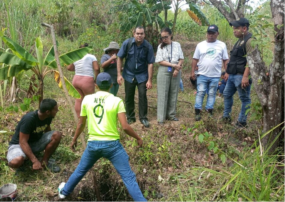 Nueva diligencia en caso Aderlyn Llerena: fiscalía realiza excavaciones en 2 puntos