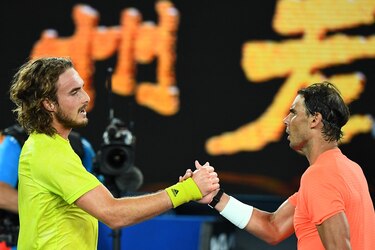 Nadal cae en cinco sets ante Tsitsipas en los cuartos de final del Abierto de Australia