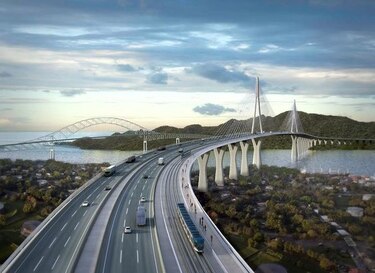 Seis empresas interesadas en construir cuarto puente sobre el Canal de Panamá