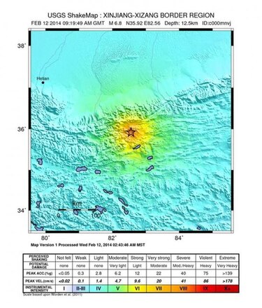 Fuerte sismo sacude China; no se reportan víctimas
