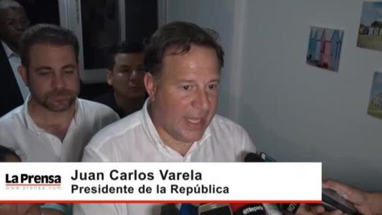 Cero tolerancia con el narcotráfico, dice Juan Carlos Varela