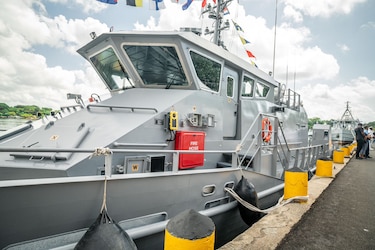 República Dominicana recibe el guardacostas Arcturus para vigilancia marítima