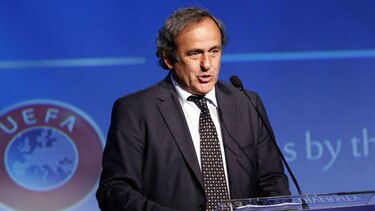 Michel Platini no estará en la final de la Eurocopa