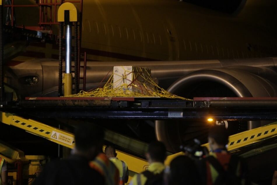 Finalmente: llegó a Panamá el primer lote de las vacunas contra la Covid-19