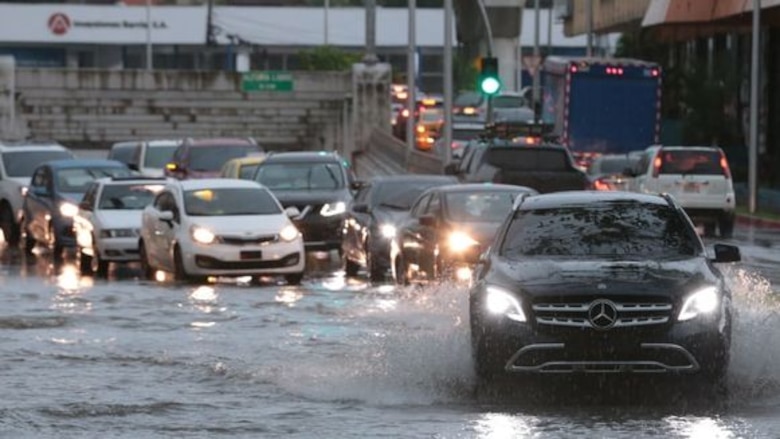 Caída de árboles y desprendimiento de techos debido a sistema de mal tiempo