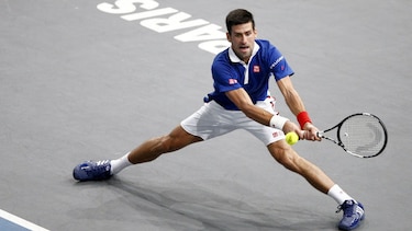 Novak Djokovik triunfa en el Masters de París