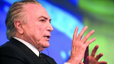 Corte Suprema rechaza bloquear juicio contra Michel Temer