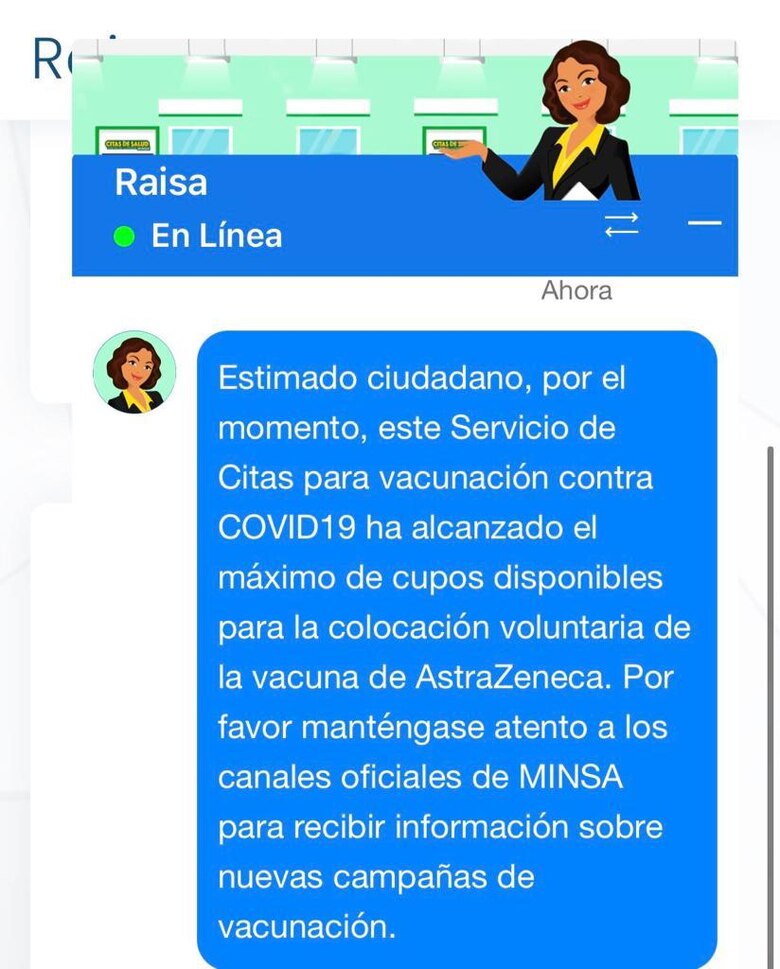 Anuncian próxima llegada de más de 70 mil vacunas de AstraZeneca; se acaban las citas para el primer lote