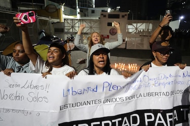 Principales aliados de María Corina Machado salen de prisión y piden la libertad de Venezuela