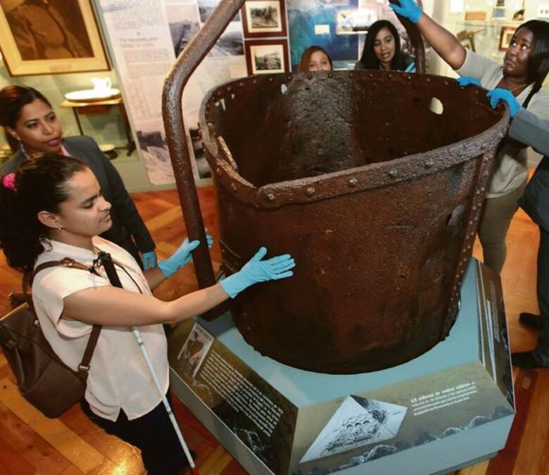 El Museo del Canal Interoceánico se deja palpar