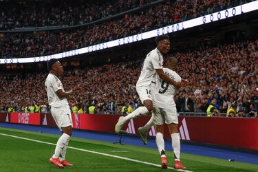 2-1. Mbappé, Vinícius, tres puntos y poco más