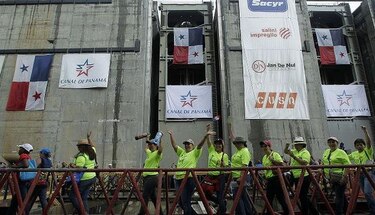 45 mil personas vieron la ampliación del Canal de Panamá