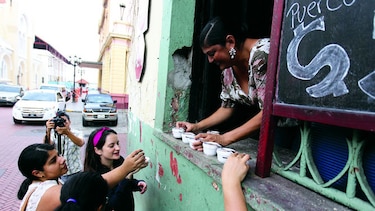Una fiesta de la comida y sabor
