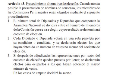 Drama por las comisiones de la Asamblea con un nuevo escenario en la mira: elección por votación