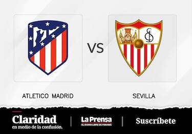 Sevilla medirá fuerzas esta noche con Atlético de Madrid