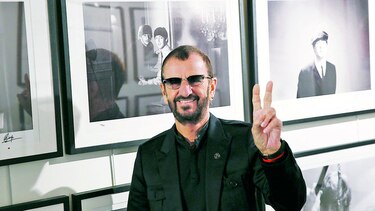 Ringo Starr exhibe sus fotos