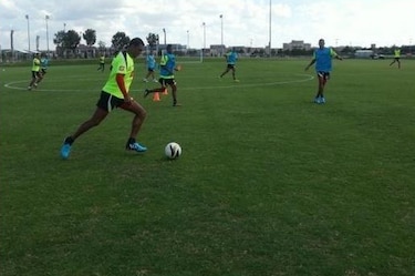 La Sele, con doble entrenamiento para hoy 