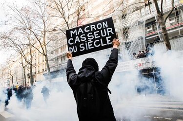 Los sindicatos endurecen el tono con el presidente francés Emmanuel Macron