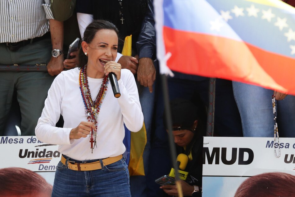 María Corina Machado: ‘González Urrutia luchará desde afuera y yo lo seguiré haciendo aquí’