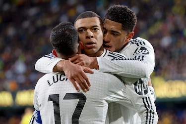 Kylian Mbappé y Thibaut Courtois acaban con el Villarreal