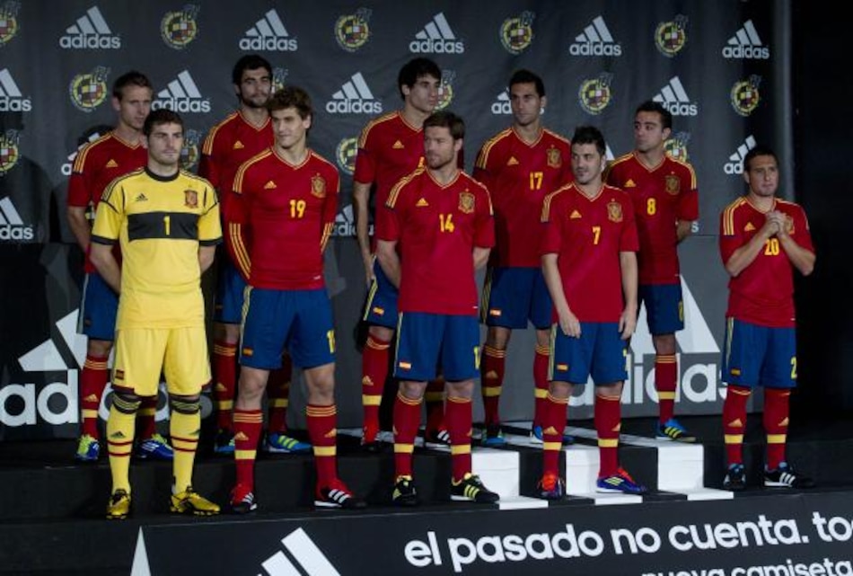 La selección de España tiene nuevo uniforme