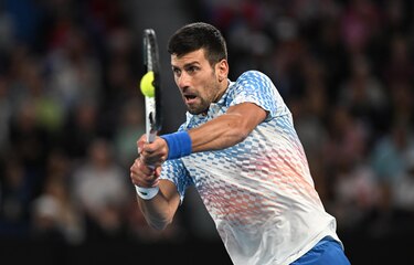 Djokovic supera sus problemas físicos y avanza a la siguiente ronda