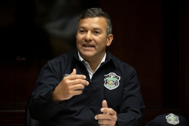 Conferencia de prensa de la Policía Nacional